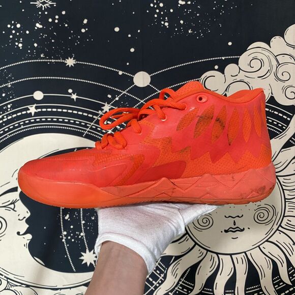 Puma Melo MB.01 Mens Basketball Performance Shoes Size 13 Orange Sports main image 4